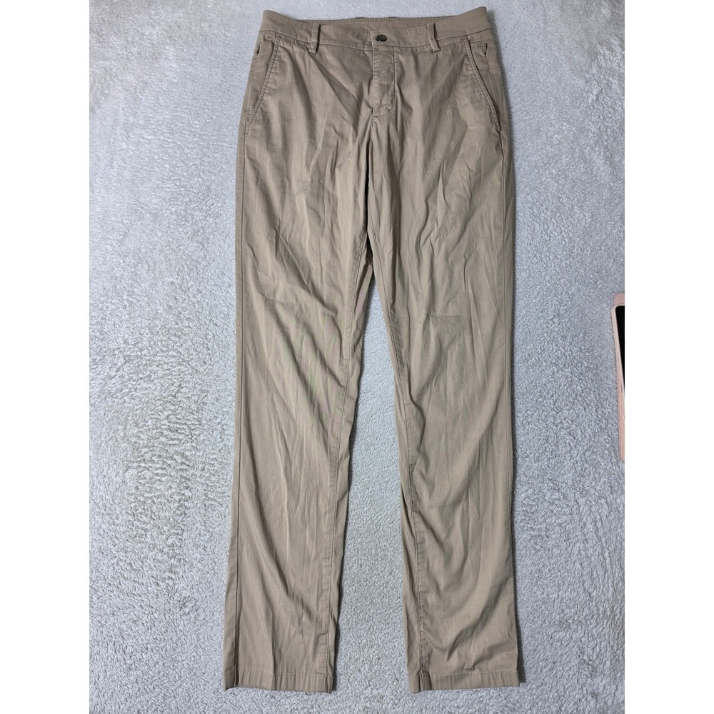 2 Pack! Birddogs Pants Mens 30/32 Khaki Navy Blue Stretch Chino Lined - Picture 4 of 11
